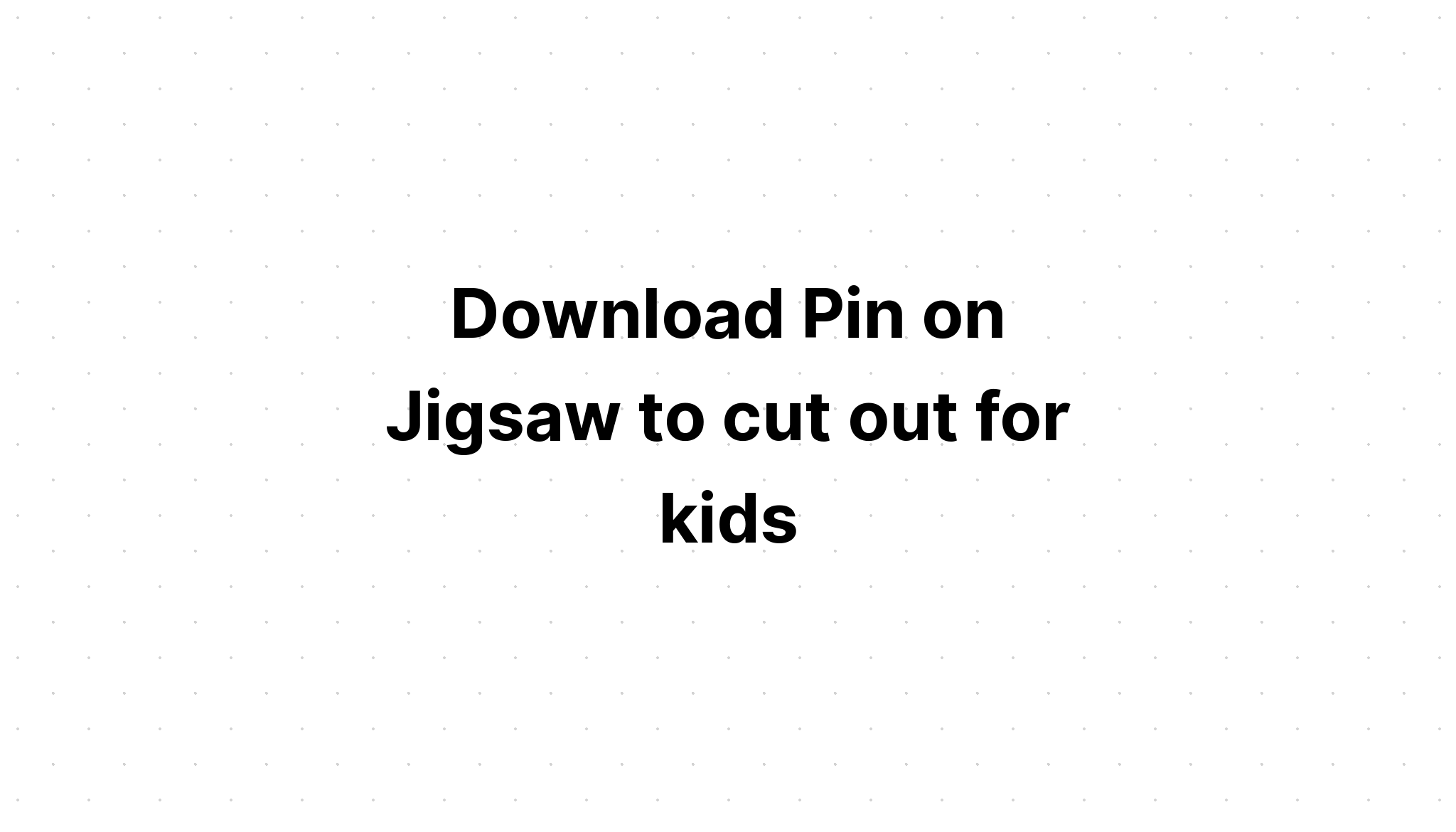 Download Jigsaw Puzzles Bundle Cut Files SVG File